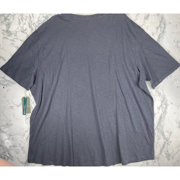 Mutual Weave Mens Big & Tall 3XL T-Shirt Ombre Blue - Picture 2 of 11